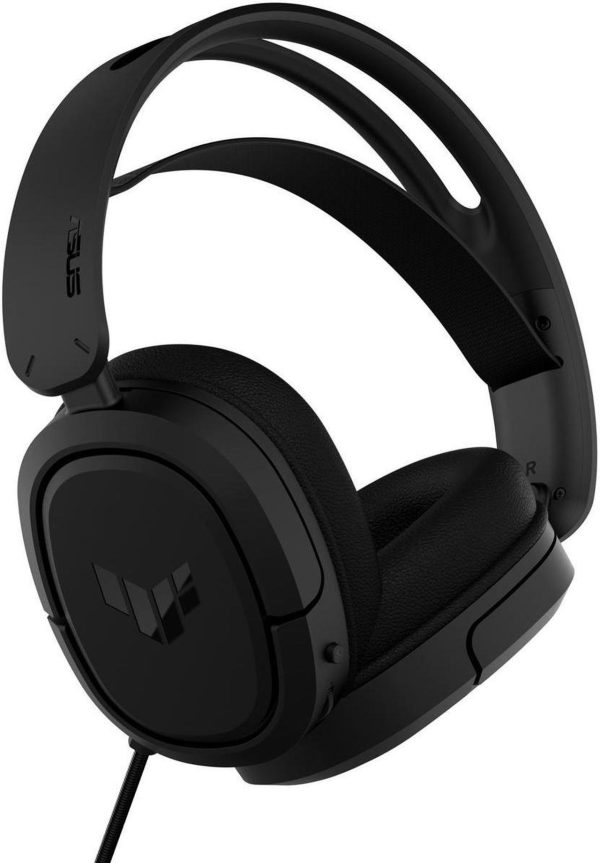 ASUS TUF Gaming H1 Wireless Headset (Discord Certified Mic, 7.1 Surround Sound, 40mm Drivers, 2.4GHz, USB-C, Lightweight, 15 Hour Battery Life, For PC, Mac, Switch, Mobile Devices, PS4, PS5)- Black - Image 6