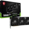MSI NVIDIA GeForce RTX 4070 Ti SUPER 16G VENTUS 3X BLACK OC 256-Bit 16GB GDDR6X PCI-Express 4.0, DLSS 3 Graphics Card