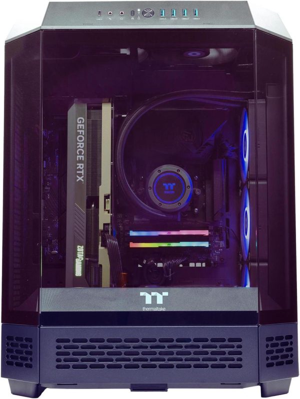 ZOTAC Gaming MEK AI-Enhanced Gaming PC MEK5080A9700XBT5 - AMD Ryzen 7 9700X 5.5GHz, NVIDIA GeForce RTX 5080, 32GB DDR5 RGB, 2TB NVMe M.2 SSD, 1200W 80+ GOLD PSU, WiFi 7, Windows 11 Home 64-bit - Image 2