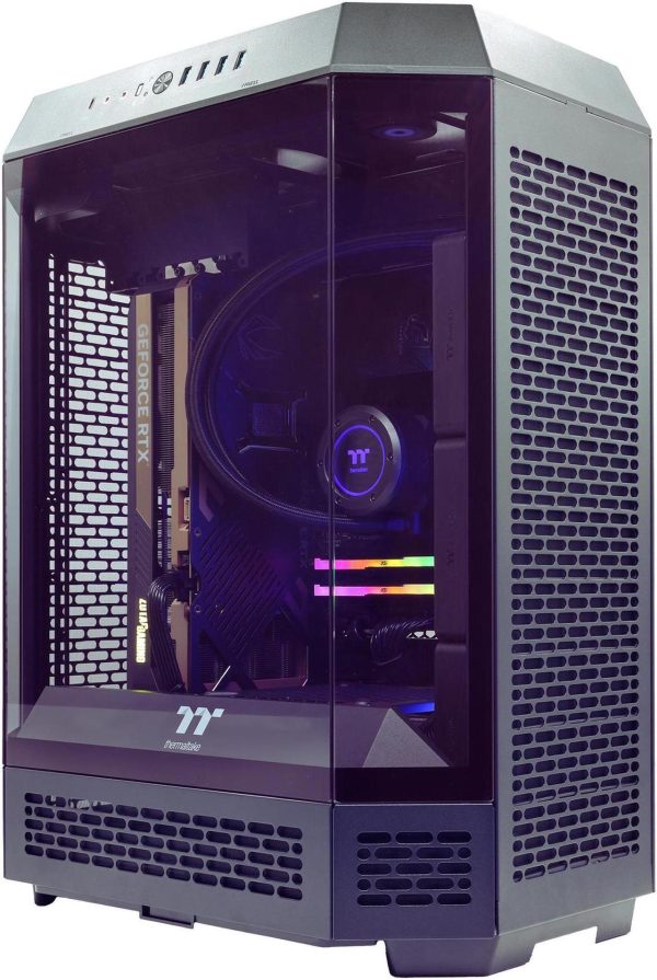 ZOTAC Gaming MEK AI-Enhanced Gaming PC MEK5080A9700XBT5 - AMD Ryzen 7 9700X 5.5GHz, NVIDIA GeForce RTX 5080, 32GB DDR5 RGB, 2TB NVMe M.2 SSD, 1200W 80+ GOLD PSU, WiFi 7, Windows 11 Home 64-bit