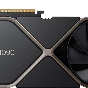 NVIDIA GeForce RTX 4090 Founders Edition Graphics Card 24GB GDDR6X - Titanium and Black