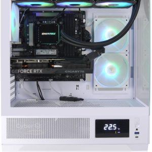 AVGPC Whirlwind Gaming PC AMD Ryzen 7 9700X Zen5, Radeon RX 9070 XT, 32GB 6000MHz DDR5, 1TB NVME M.2 SSD, 360MM AIO Liquid Cooling, WiFi/AC, Tempered Glass Case White, Windows 11 Home White