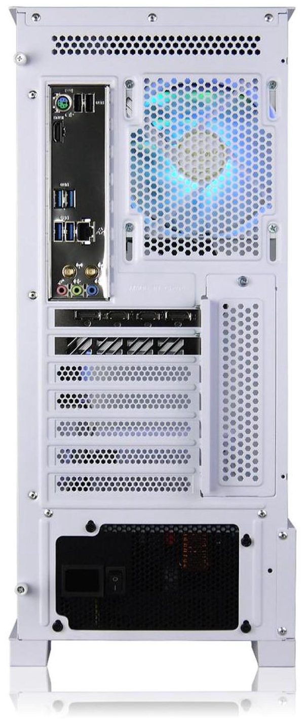 AVGPC Whirlwind Gaming PC AMD Ryzen 7 9700X Zen5, Radeon RX 9070 XT, 32GB 6000MHz DDR5, 1TB NVME M.2 SSD, 360MM AIO Liquid Cooling, WiFi/AC, Tempered Glass Case White, Windows 11 Home White - Image 5