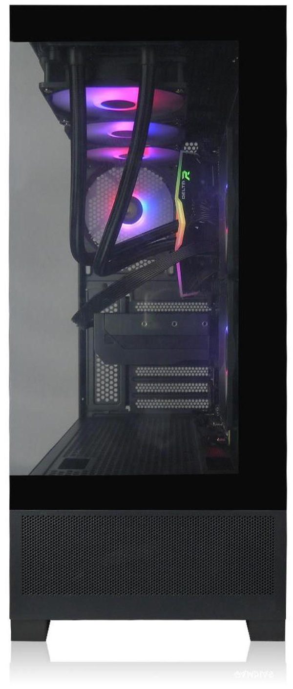 AVGPC Whirlwind Gaming PC AMD Ryzen 7 9700X Zen5, NVIDIA GeForce RTX 5070 Ti, 32GB 6000MHz DDR5, 2TB NVME M.2 SSD, 360MM AIO Liquid Cooling, WiFi/AC, Tempered Glass Case Black, Windows 11 Home - Image 3