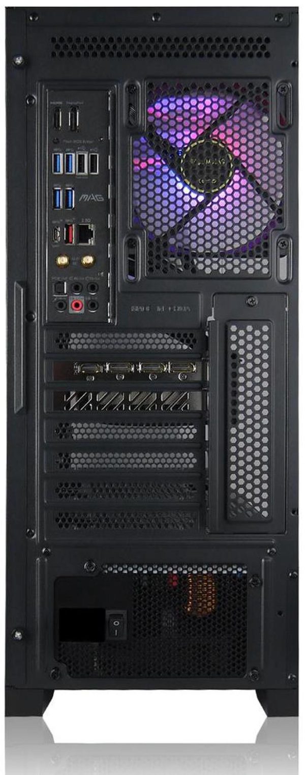 AVGPC Whirlwind Gaming PC AMD Ryzen 7 9700X Zen5, NVIDIA GeForce RTX 5070 Ti, 32GB 6000MHz DDR5, 2TB NVME M.2 SSD, 360MM AIO Liquid Cooling, WiFi/AC, Tempered Glass Case Black, Windows 11 Home - Image 4