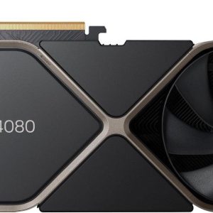 NVIDIA GeForce RTX 4080 Founders Edition Graphics Card 16GB GDDR6X - Titanium and Black