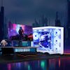 Mloong X-Dragon Gaming PC Desktop, Intel Core i9 14900KF 24 core 3.2GHz(up to 6.0GHz), GeForce RTX 5080 16GB, 64GB DDR5 RAM 6000MHz, 2TB NVME SSD, 850W PSU, Windows 11 Home 64-bit, White - Image 6