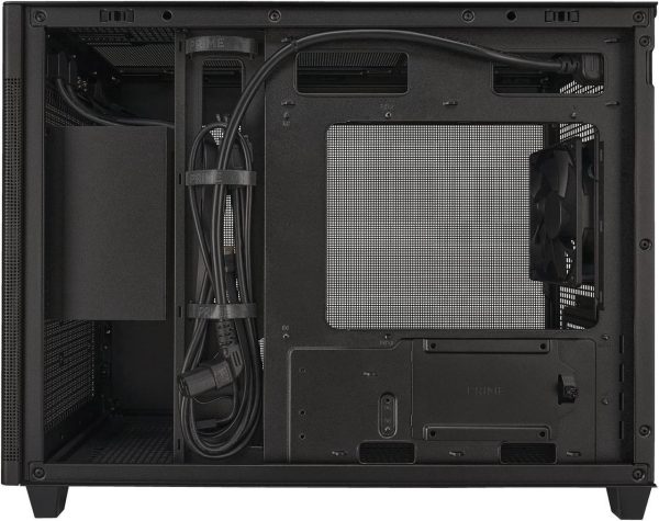 ASUS AP201 Type-C Airflow-focused Micro-ATX,Mini-ITX Computer Case, Support 360/280 Liquid Cooling - Black - Image 5