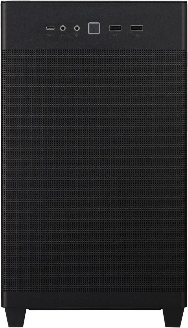 ASUS AP201 Type-C Airflow-focused Micro-ATX,Mini-ITX Computer Case, Support 360/280 Liquid Cooling - Black - Image 6