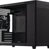 ASUS AP201 Type-C Airflow-focused Micro-ATX,Mini-ITX Computer Case, Support 360/280 Liquid Cooling - Black - Image 7