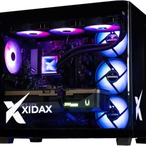 Xidax X6 ONAMI BLACK Gaming PC Ryzen 9 9950X3D 16c/32t (up to 5.7 GHz)- NVIDIA GeForce RTX 5080 16G- 32GB DDR5 5600MHz - 2TB M.2 NVMe - Genuine Windows 11 Home - WIFI - Assembled & Serviced In Utah