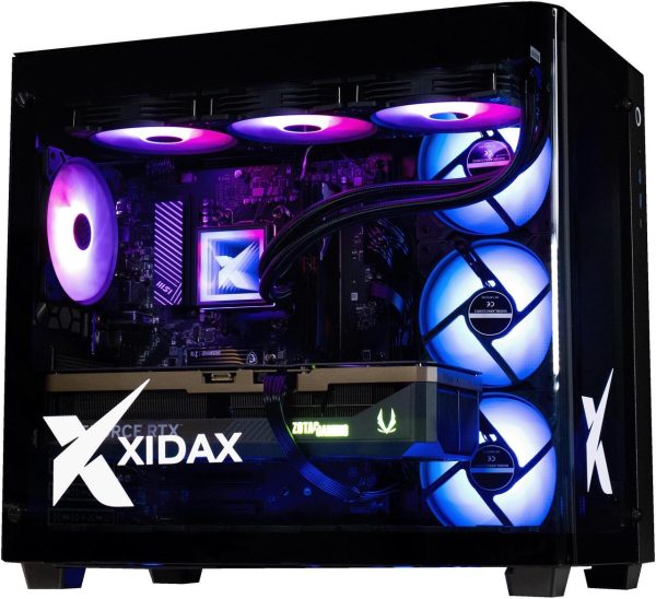 Xidax X6 ONAMI BLACK Gaming PC Ryzen 9 9950X3D 16c/32t (up to 5.7 GHz)- NVIDIA GeForce RTX 5080 16G- 32GB DDR5 5600MHz - 2TB M.2 NVMe - Genuine Windows 11 Home - WIFI - Assembled & Serviced In Utah