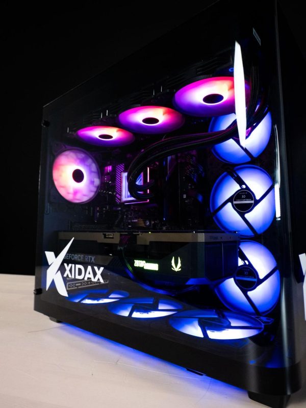 Xidax X6 ONAMI BLACK Gaming PC Ryzen 9 9950X3D 16c/32t (up to 5.7 GHz)- NVIDIA GeForce RTX 5080 16G- 32GB DDR5 5600MHz - 2TB M.2 NVMe - Genuine Windows 11 Home - WIFI - Assembled & Serviced In Utah - Image 4