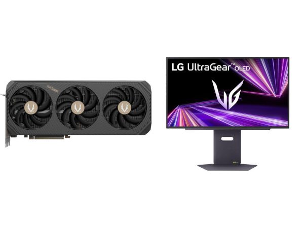 ZOTAC SOLID OC GeForce RTX 5090 32GB 512-Bit GDDR7 PCI Express 5.0 x16 DLSS 4.0 Video Card ZT-B50900J-10P LG UltraGear 27" 480 Hz OLED QHD Gaming Monitor 0.03ms FreeSync Premium & G-Sync Compatible 2560 x 1440 (2K) DCI-P3 98.5%