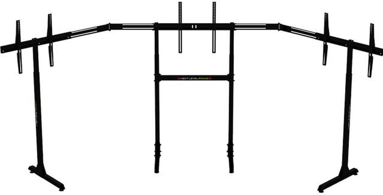 Next Level Racing NLR-A010 Free Standing Triple Monitor Stand Black