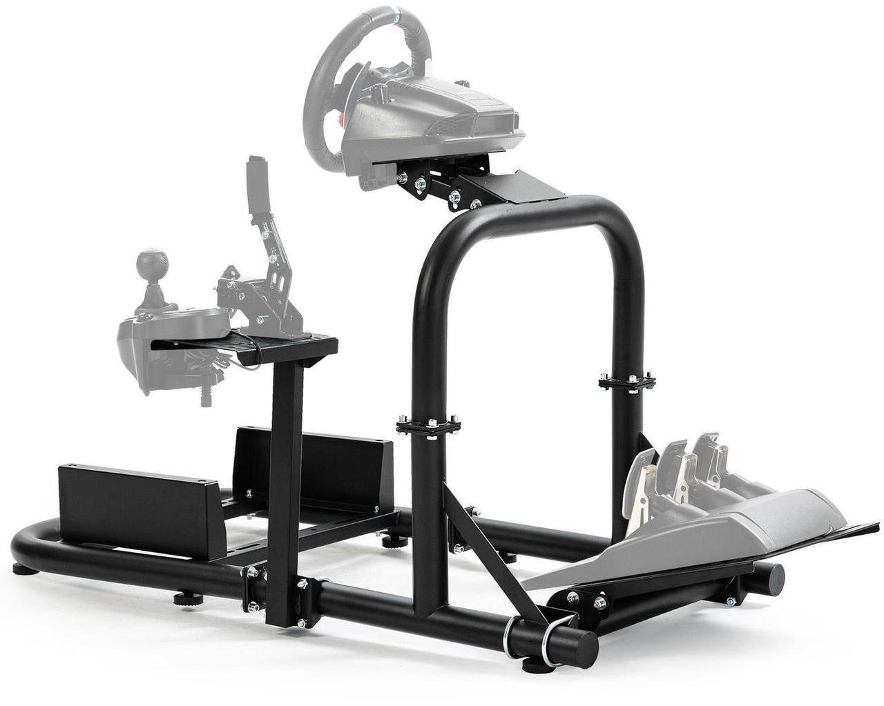 Minneer G27 Gaming Simulator Cockpit Adjustable Compatible with Logitech G29 G920 G923,Fanatec, Thrustmaster T300RS T500R Racing Simulator Cockpit without Wheel Pedal Shifter Seat