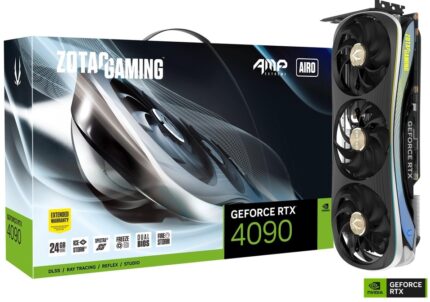 Buy ZOTAC RTX 4090 AMP Extreme AIRO - Best Price for Ultimate 4K Gaming Performance